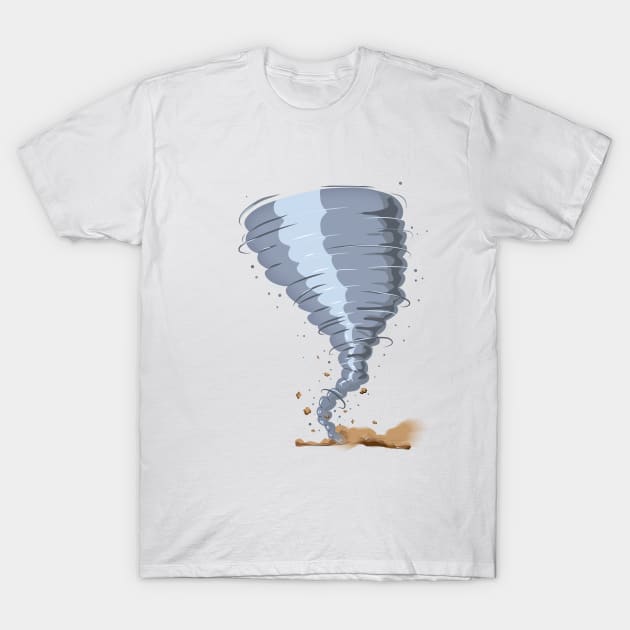 Tornado T-Shirt by nickemporium1